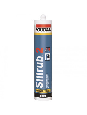 SOUDAL SILIRUB 2 – нейтральный силиконовый герметик